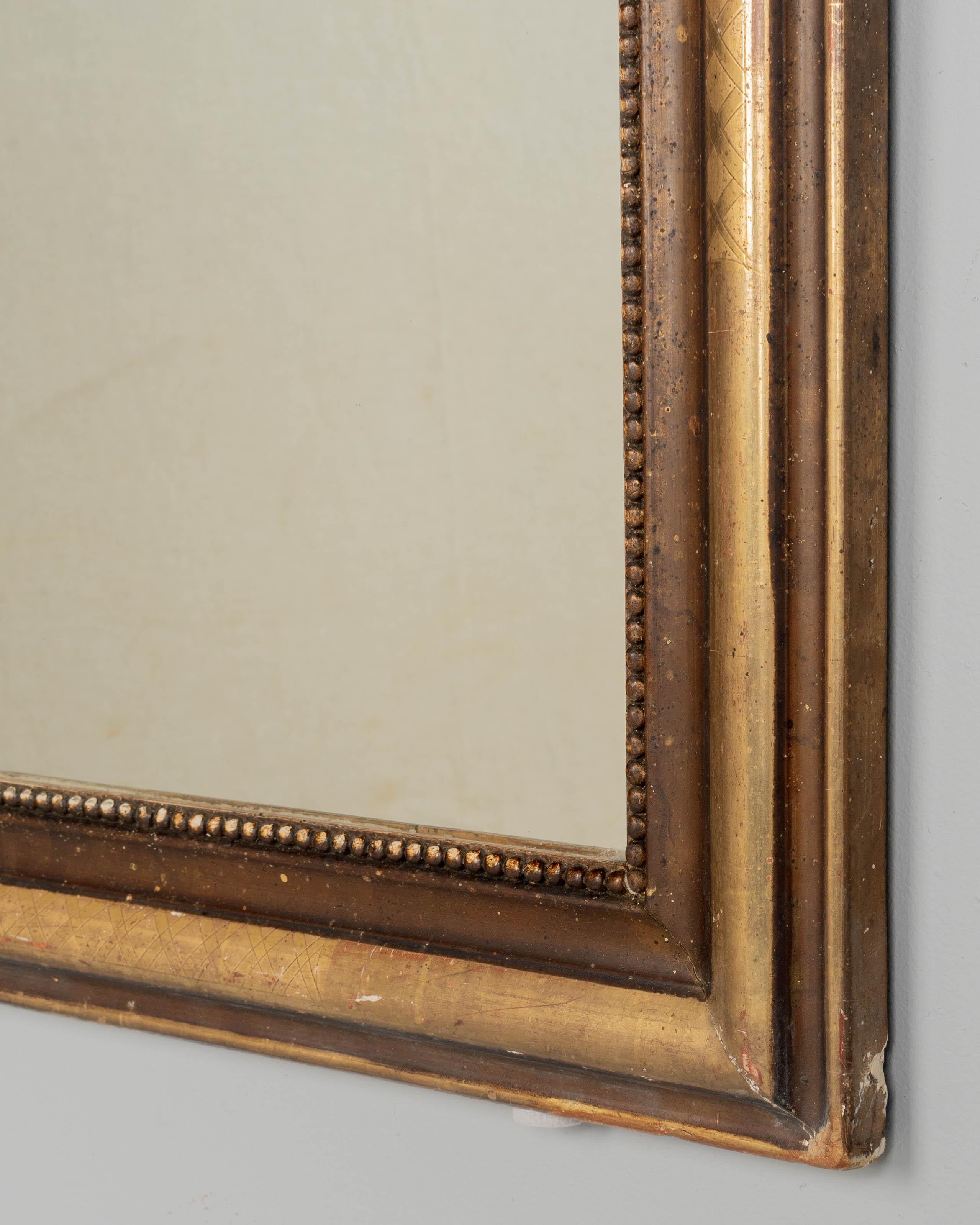 Early 20th Century French Louis Philippe Style Gilded Mirror 34