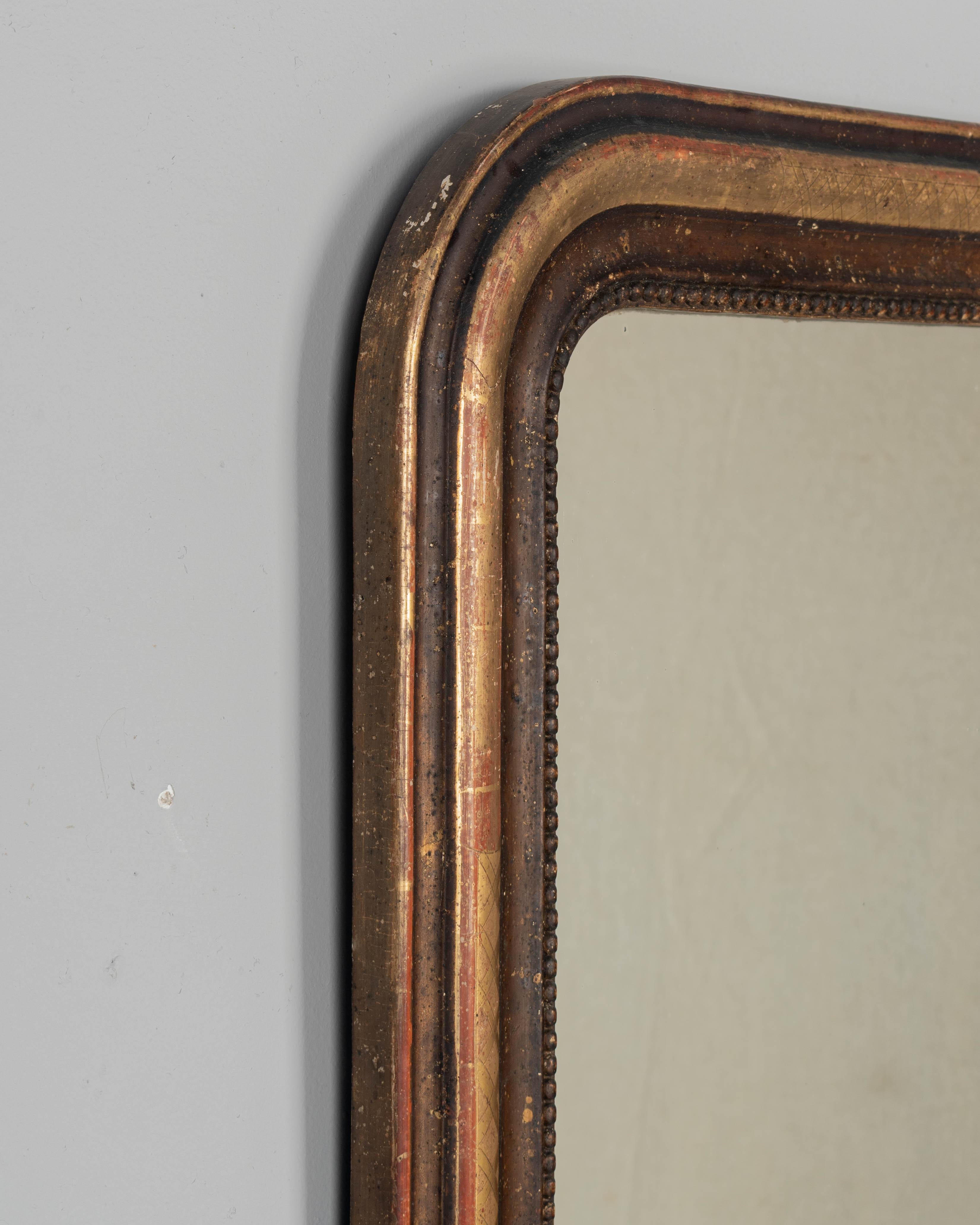 Early 20th Century French Louis Philippe Style Gilded Mirror 34