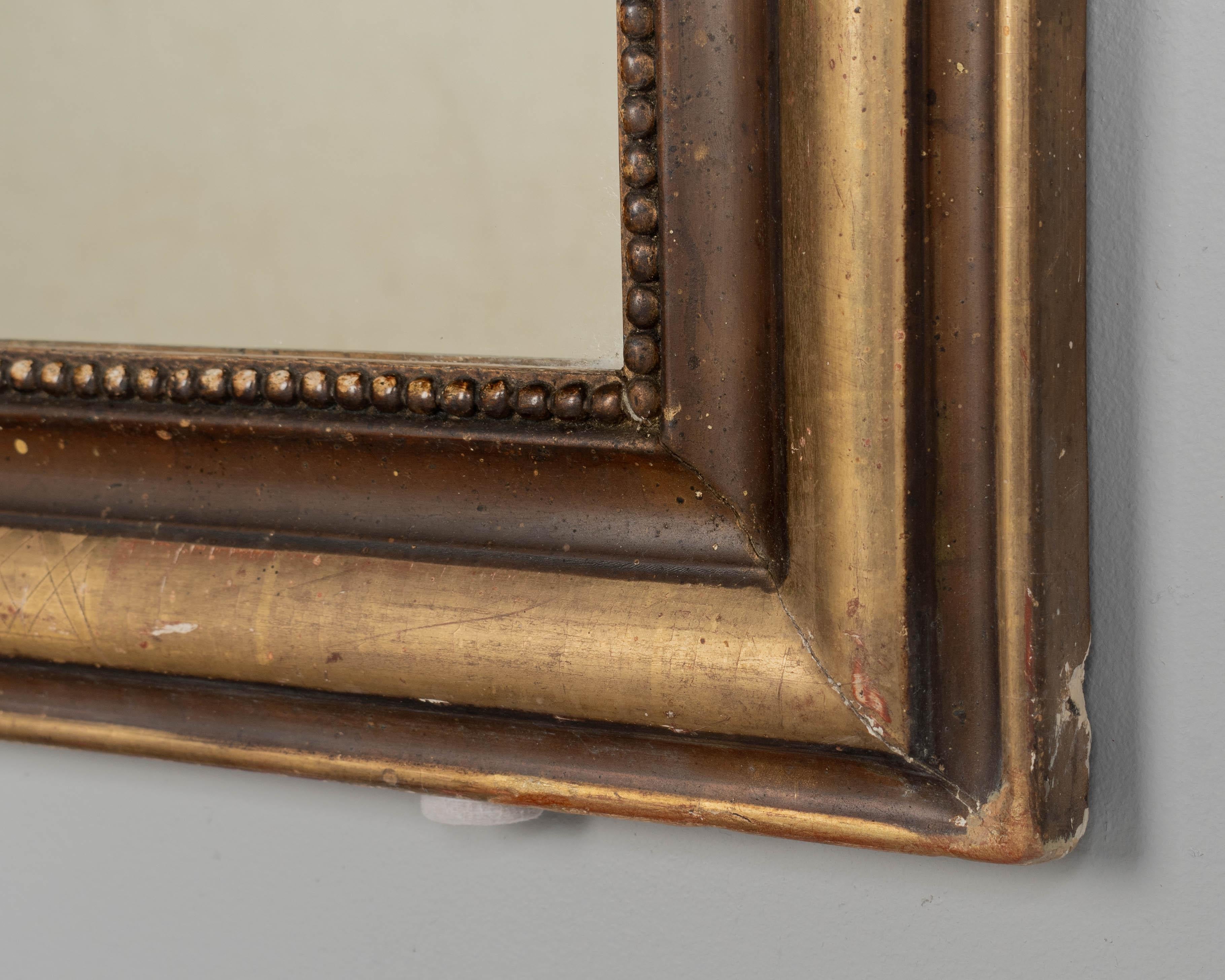 Early 20th Century French Louis Philippe Style Gilded Mirror 34