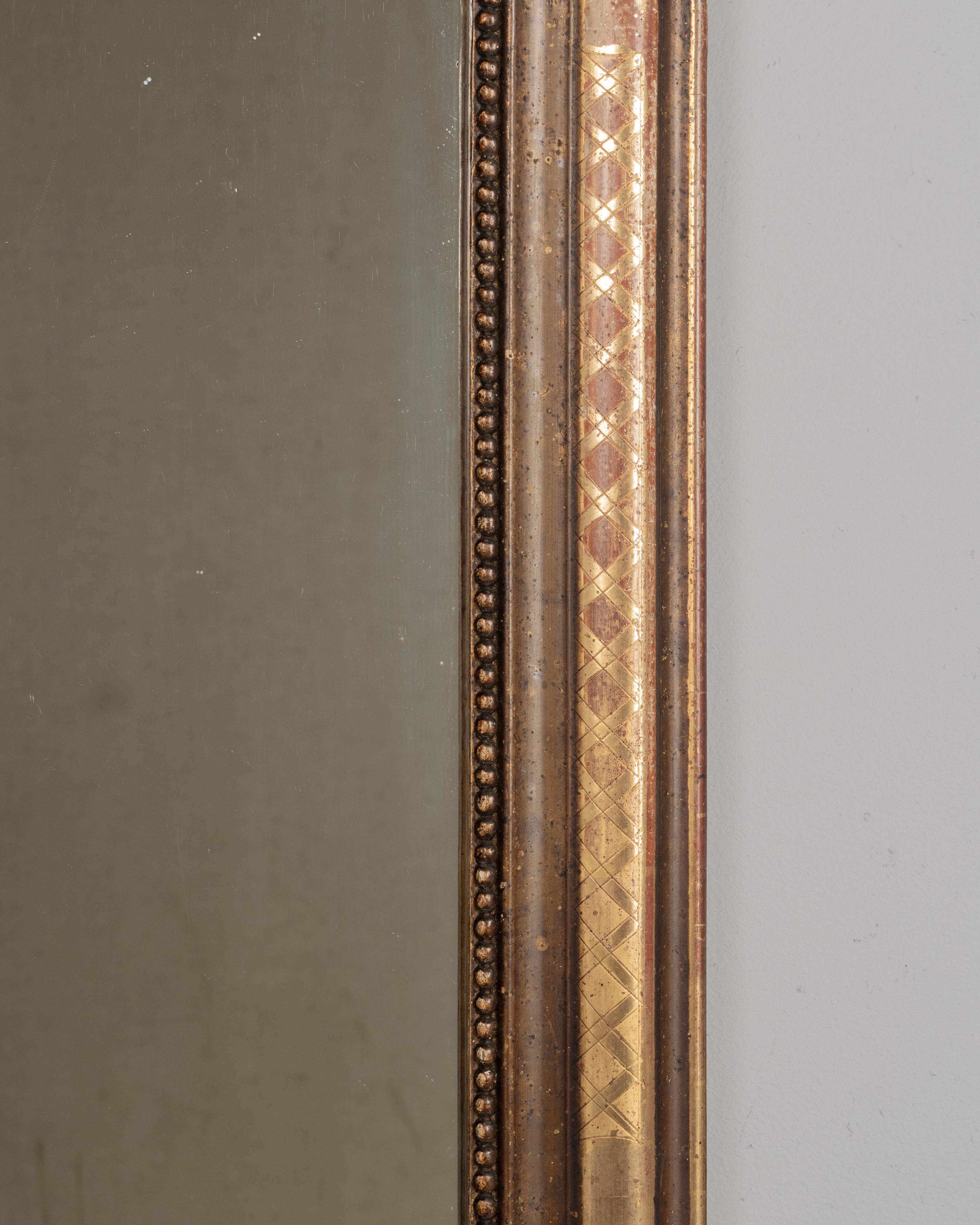 Early 20th Century French Louis Philippe Style Gilded Mirror 34