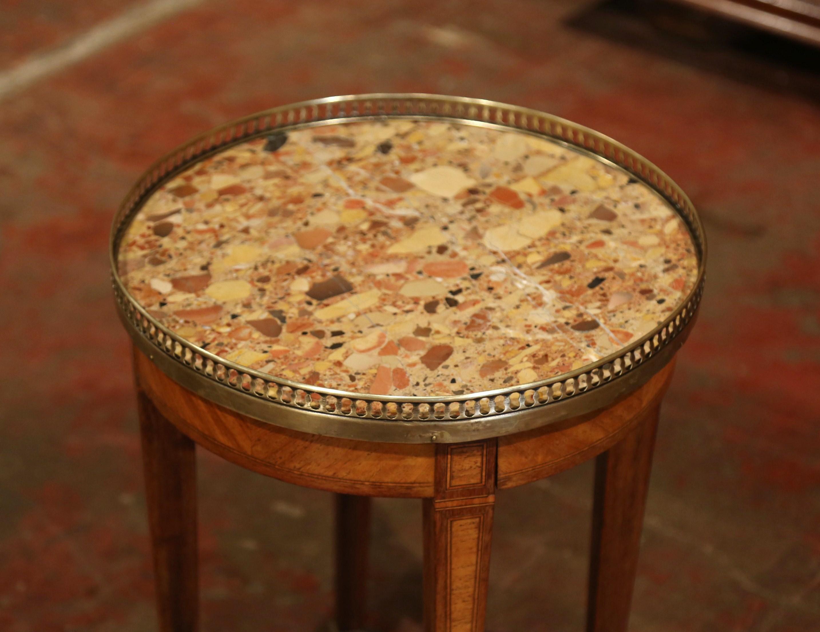 marble martini table