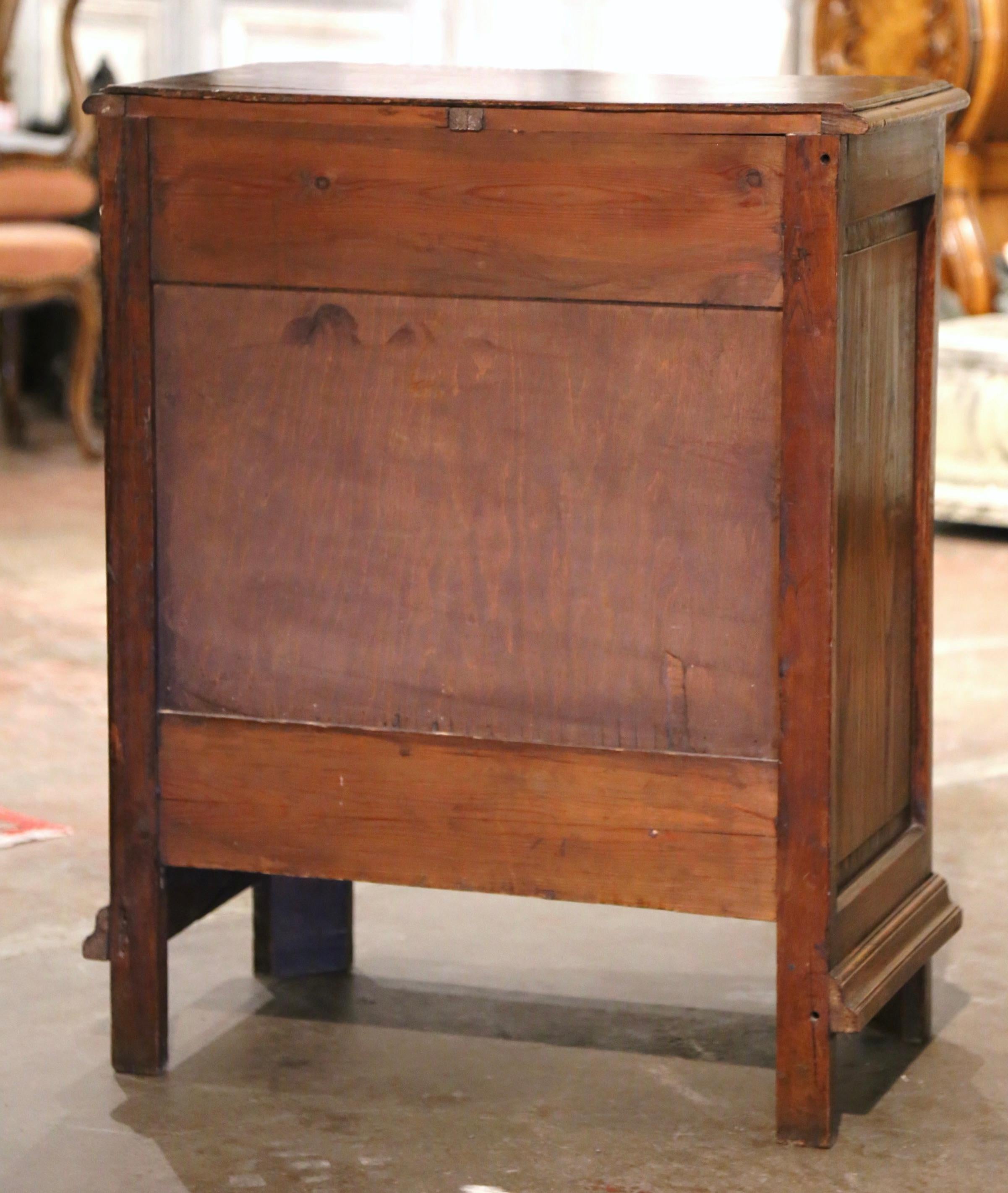 Early 20th Century French Louis XIV Oak Confiturier Jelly Cabinet from Normandy 4