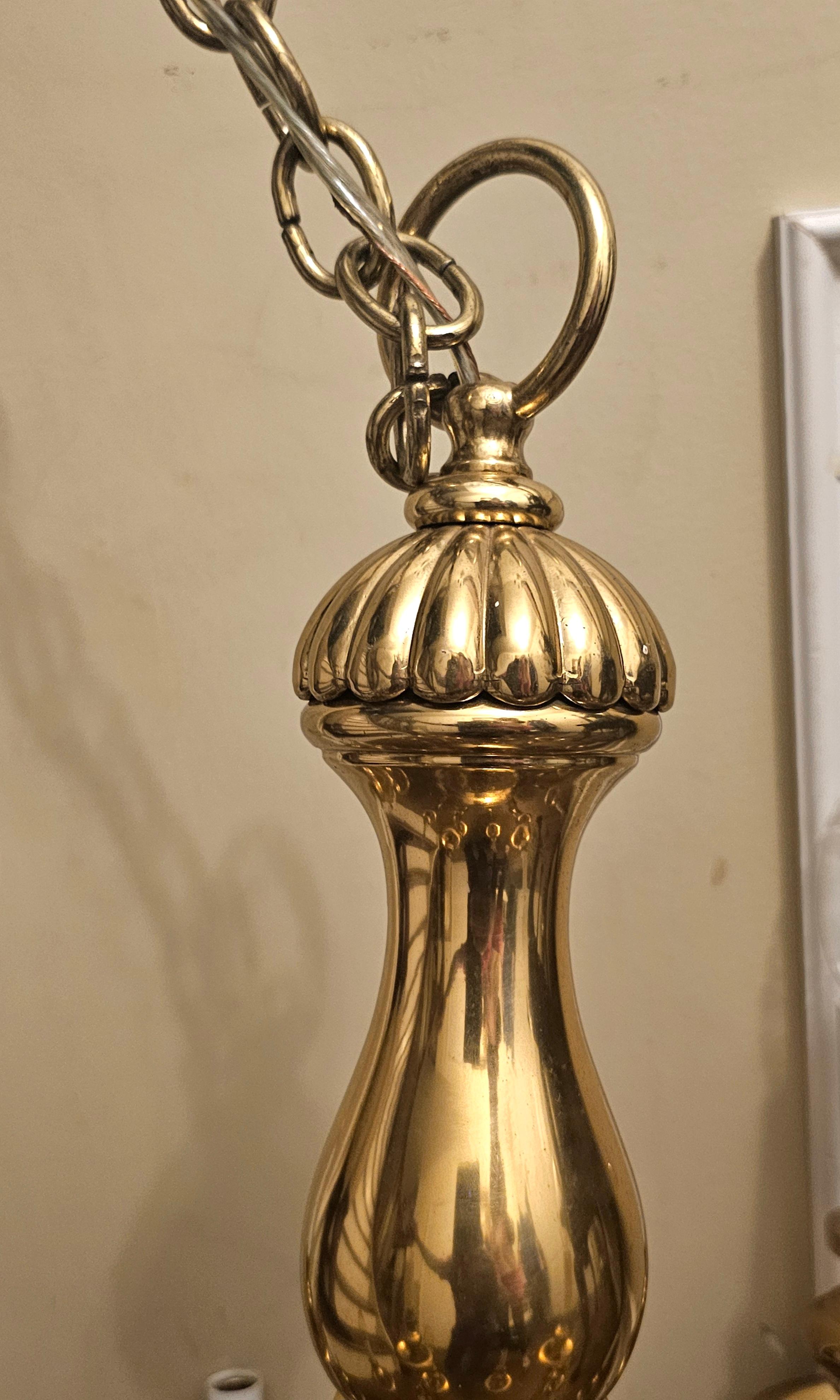 Brass Early 20th Century French Louis XIV Style Twelve Branch Ormolu Chandelier For Sale