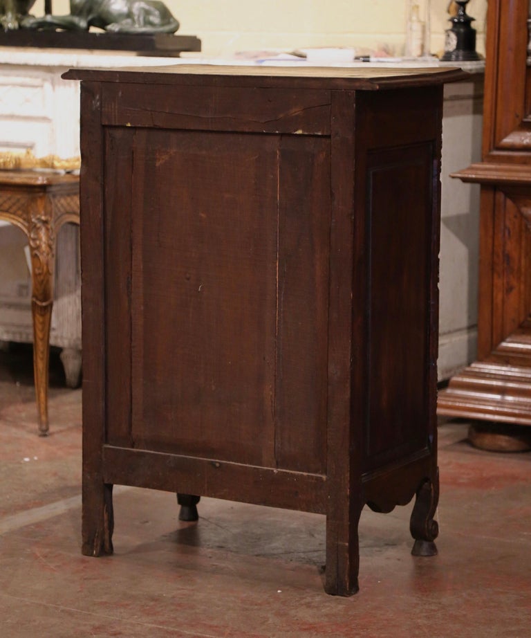 Early 20th Century French Louis XV Carved Oak Jelly Cabinet from Normandy 5