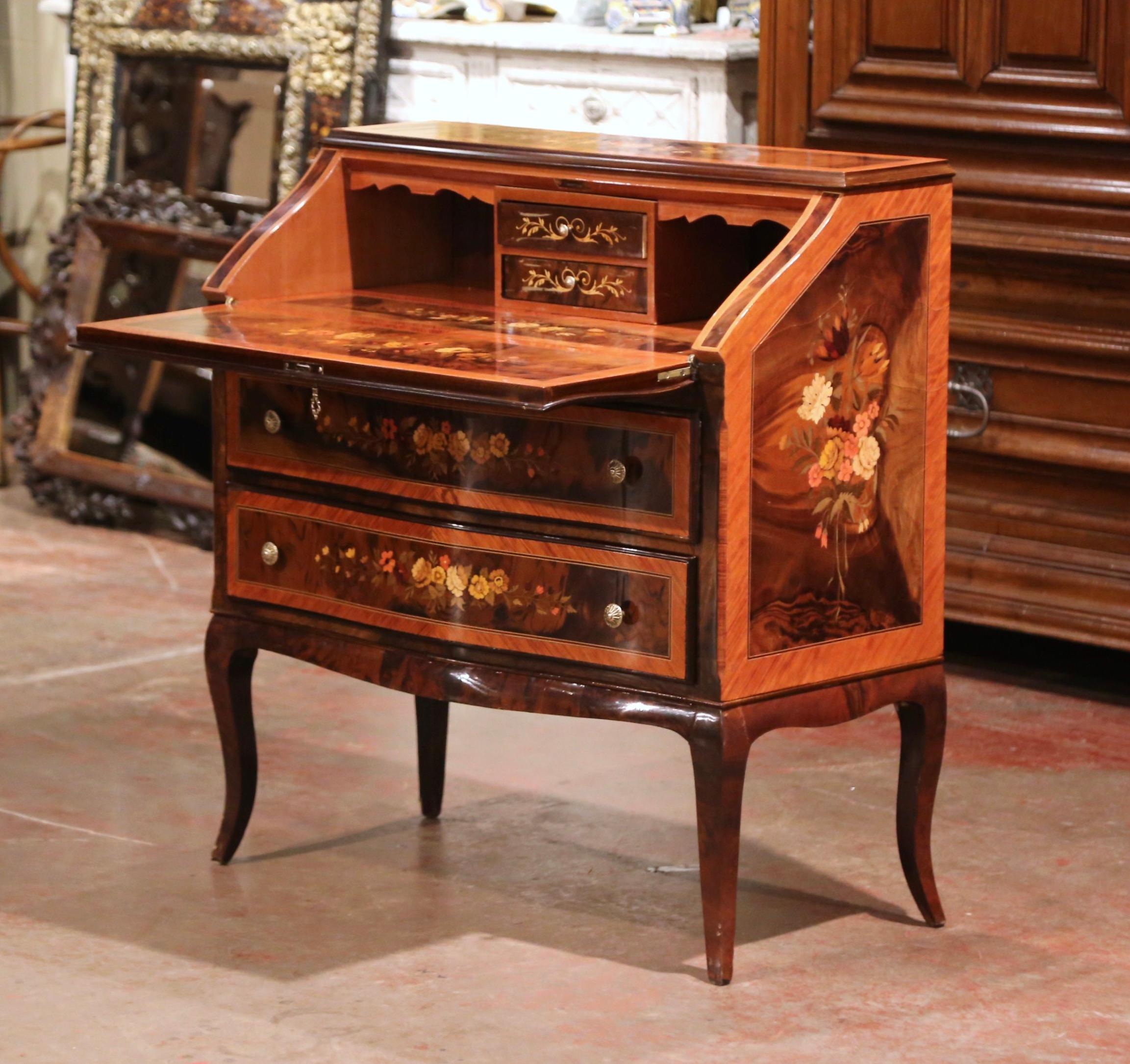 This elegant antique desk or 