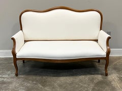 Early 20th Century French Louis XV Style Drop Arm Canape