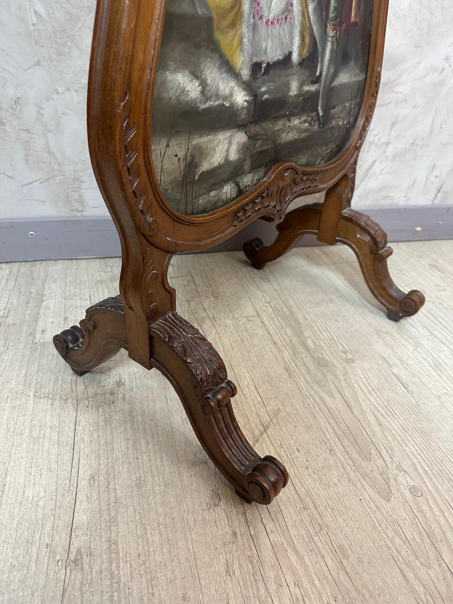 Paravento francese in stile Luigi XV dei primi del Novecento, 1900 in vendita 1