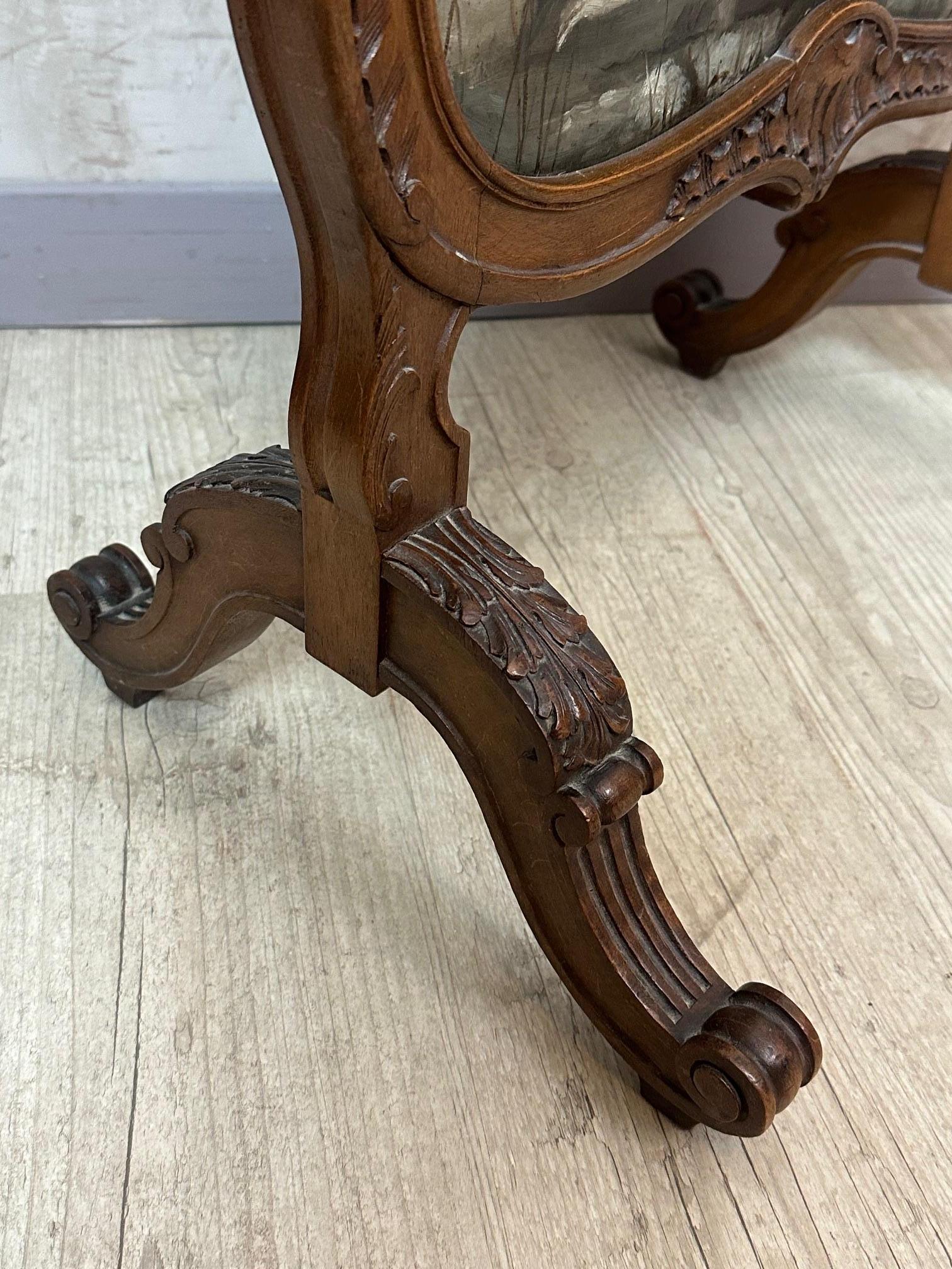 Paravento francese in stile Luigi XV dei primi del Novecento, 1900 in vendita 2