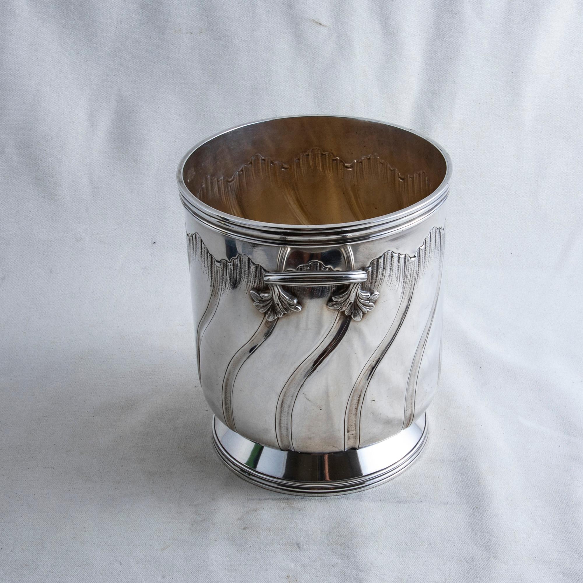 Early 20th Century French Louis XV Style Silver Plate Champagne Bucket 3