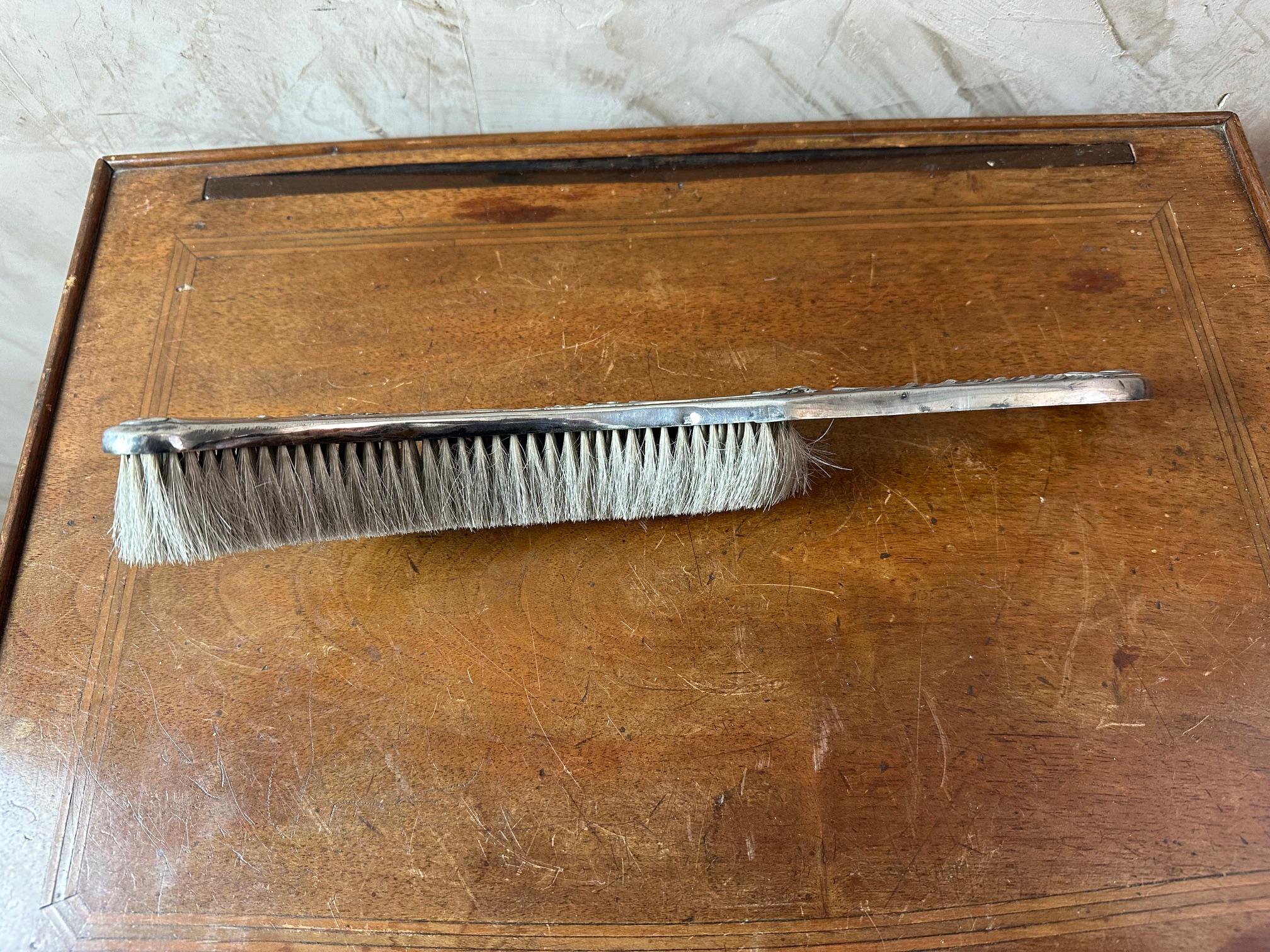 Early 20th century French Louis XV Style Silver plate Crumb Shovel, 1900S 5