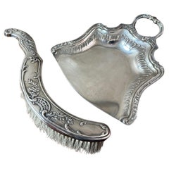 Early 20th century French Louis XV Style Silver plate Crumb Shovel, 1900S