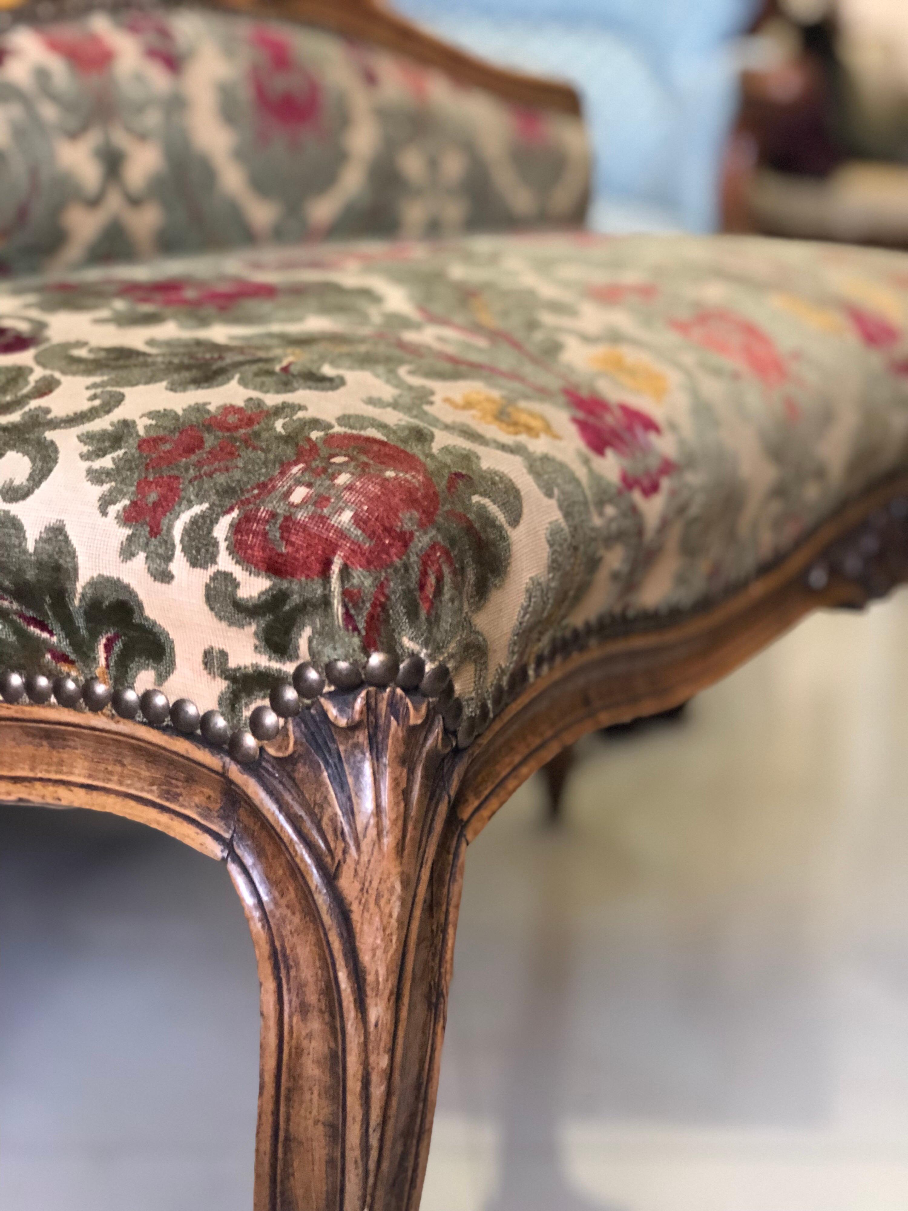 Early 20th Century French Louis XV Style Two-Seated Piano Bench 1