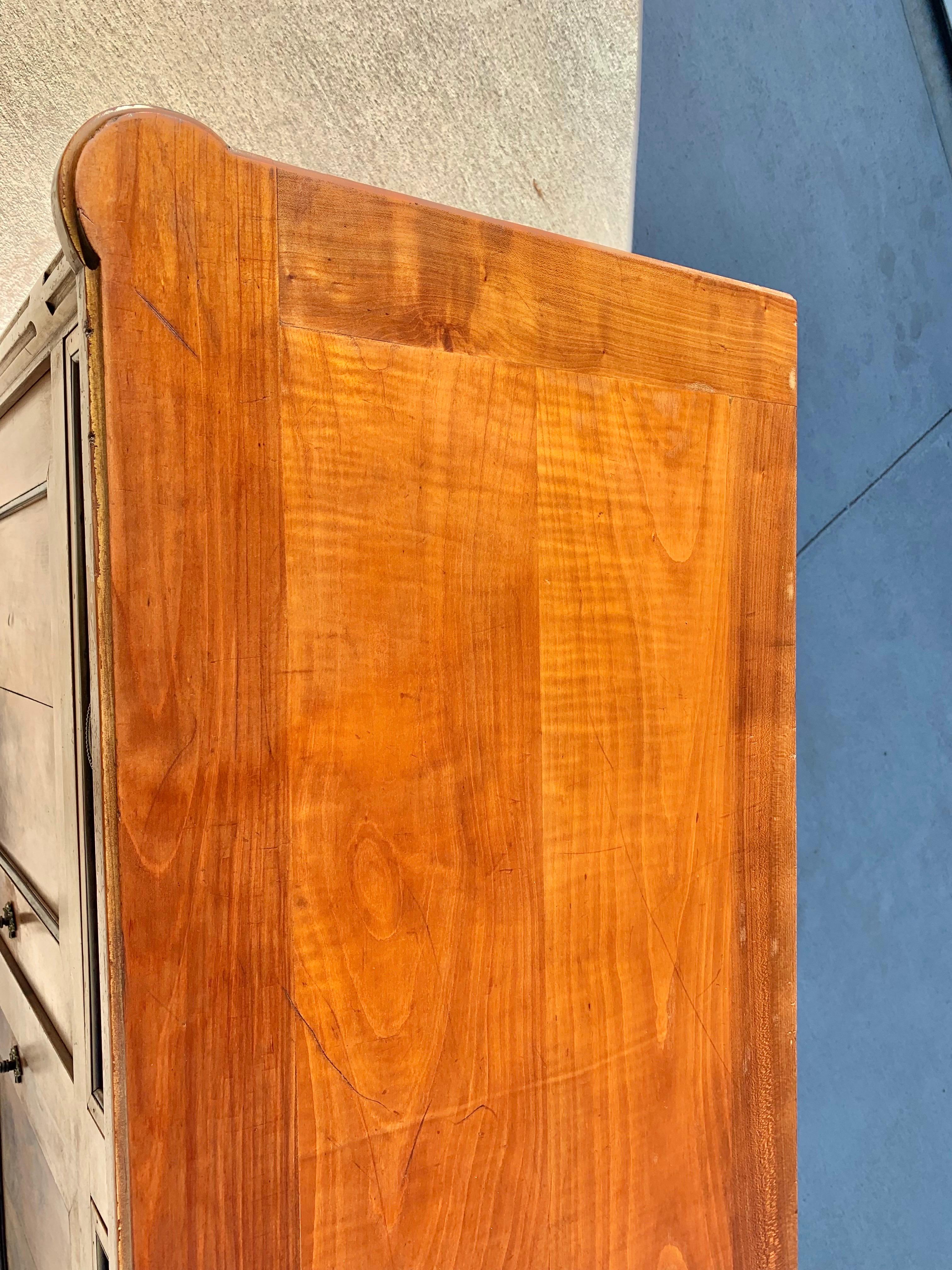 Early 20th Century French Louis XVI Cherrywood Buffet 4