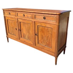 Early 20th Century French Louis XVI Cherrywood Buffet