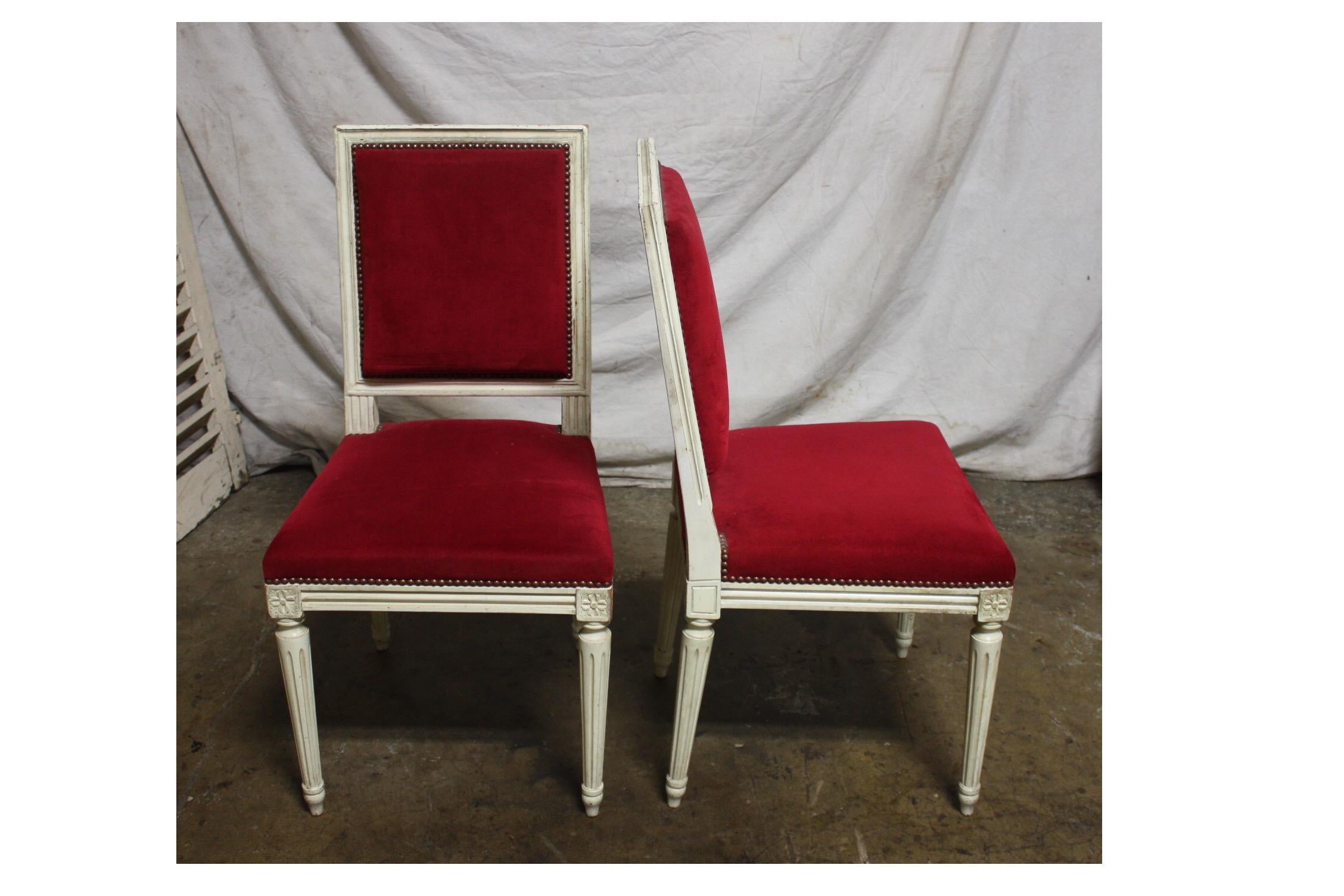 Early 20th Century French Louis XVI Dining Room Chairs 5
