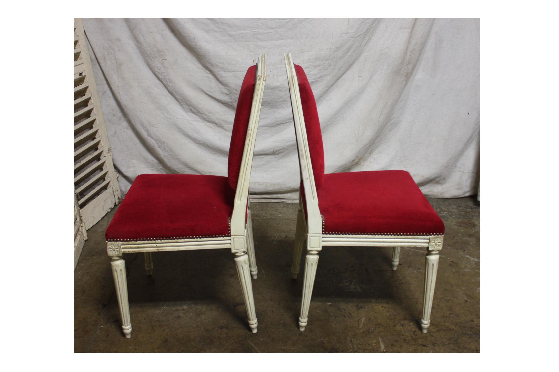 Early 20th Century French Louis XVI Dining Room Chairs 6