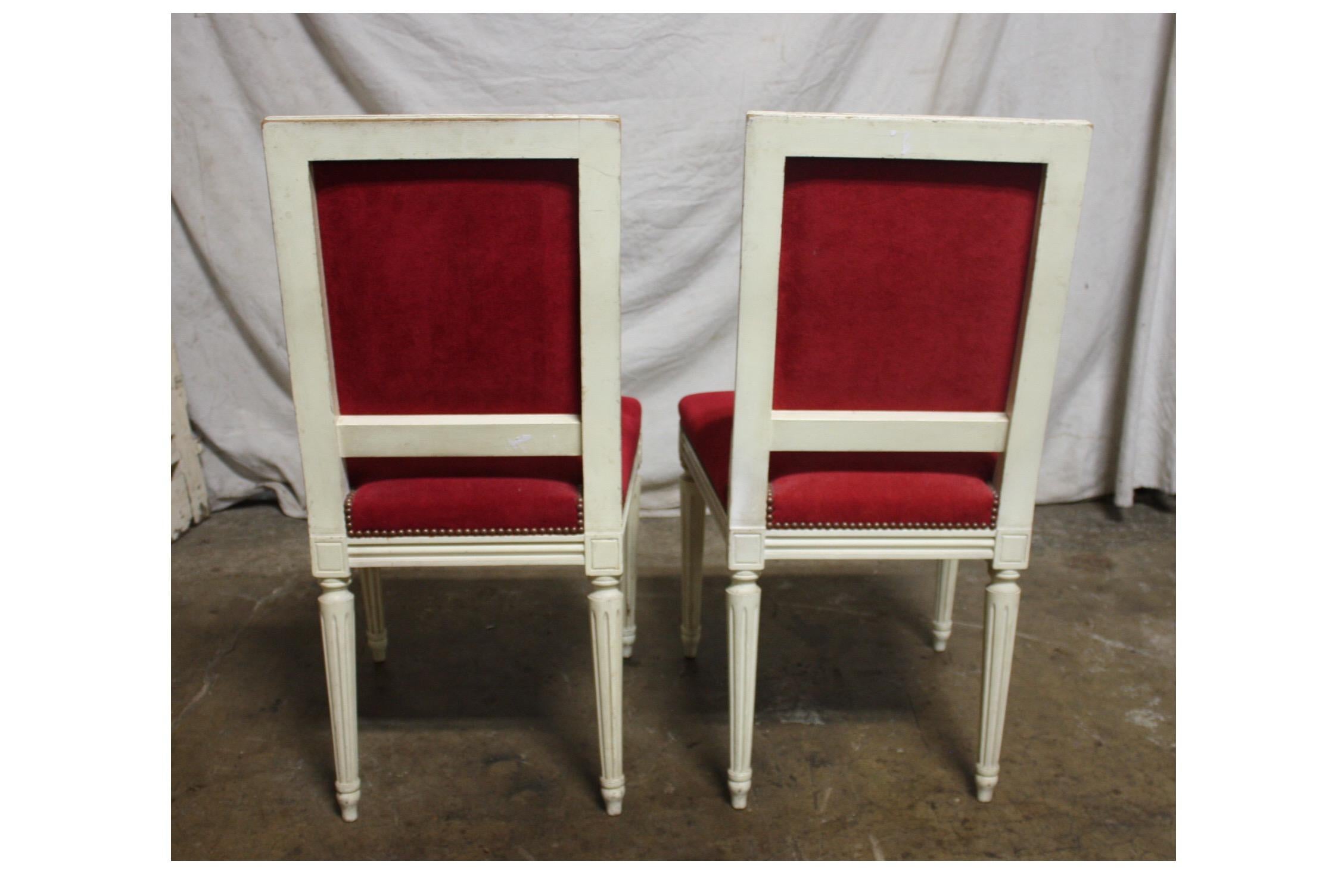 Early 20th Century French Louis XVI Dining Room Chairs 7