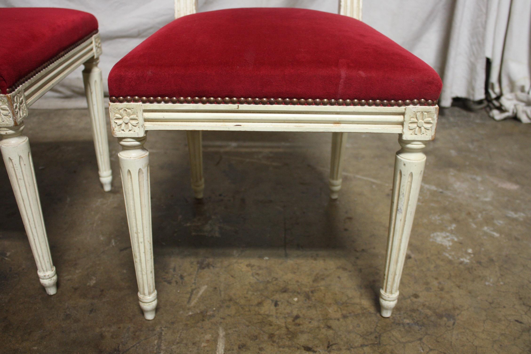 Early 20th Century French Louis XVI Dining Room Chairs 3