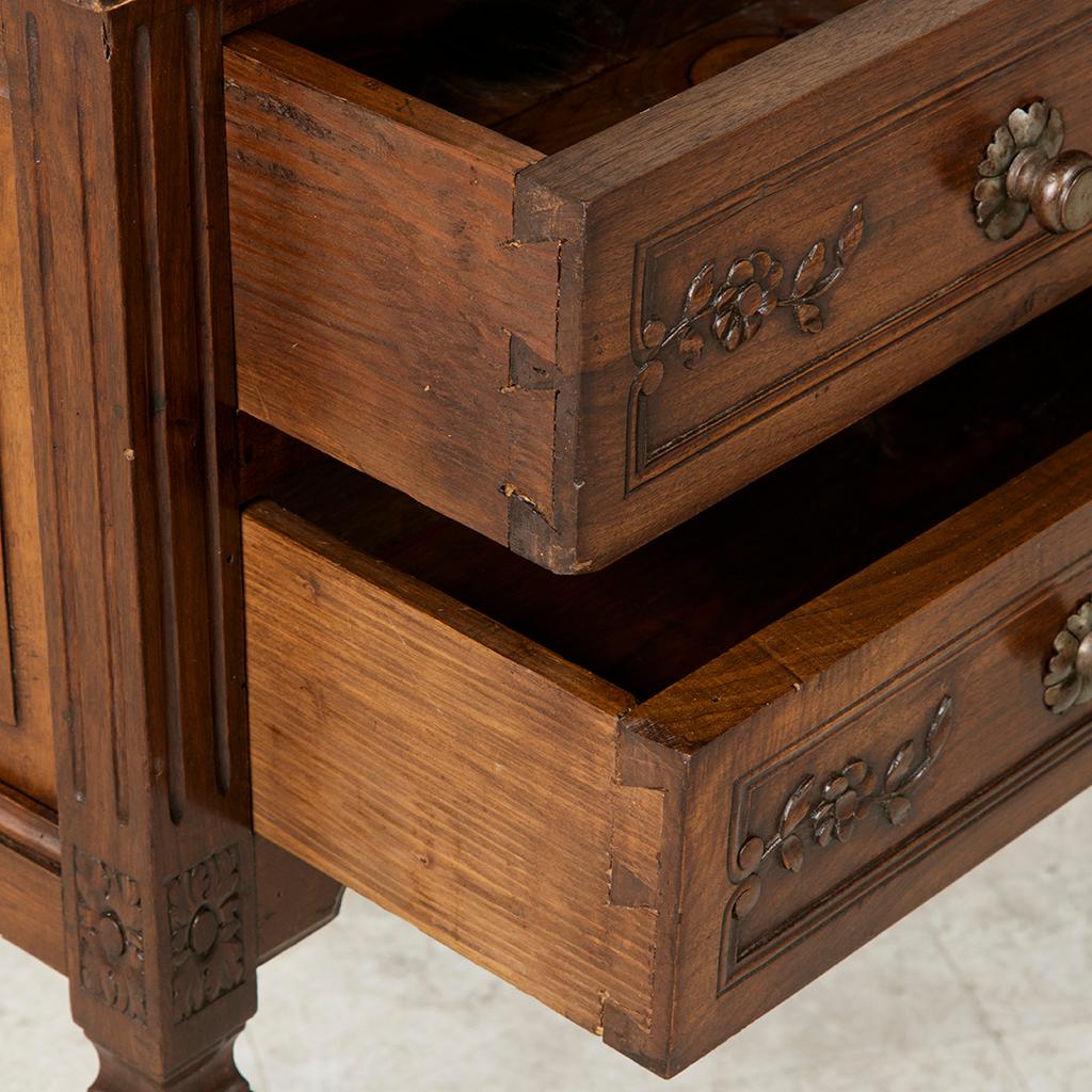 Early 20th Century French Louis XVI Hand-Carved Ash Commode, Chest or Nightstand 1