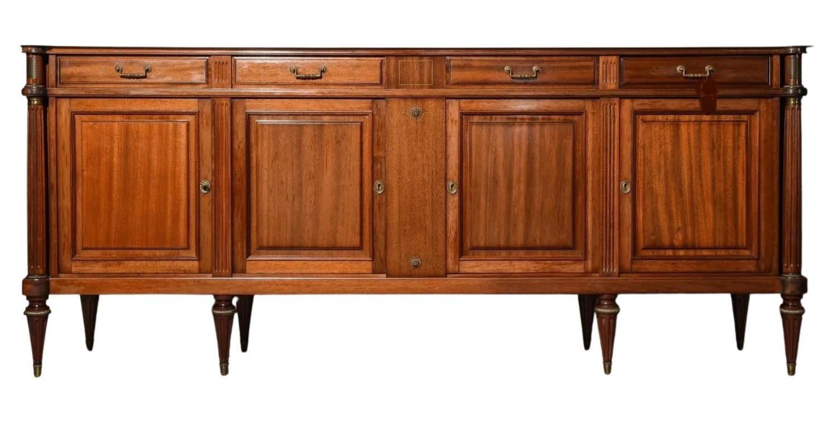 Early 20th Century French Louis XVI Style Enfilade / Sideboard 7