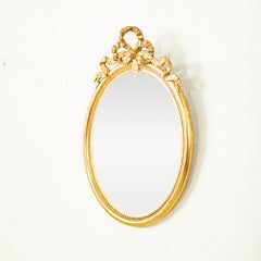 Early 20th Century French Louis XVI Style Gilt Wood Wall Mirror