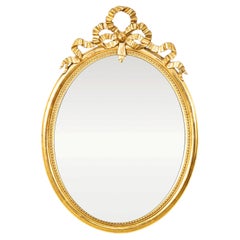 Early 20th Century French Louis XVI Style Gilt Wood Wall Mirror