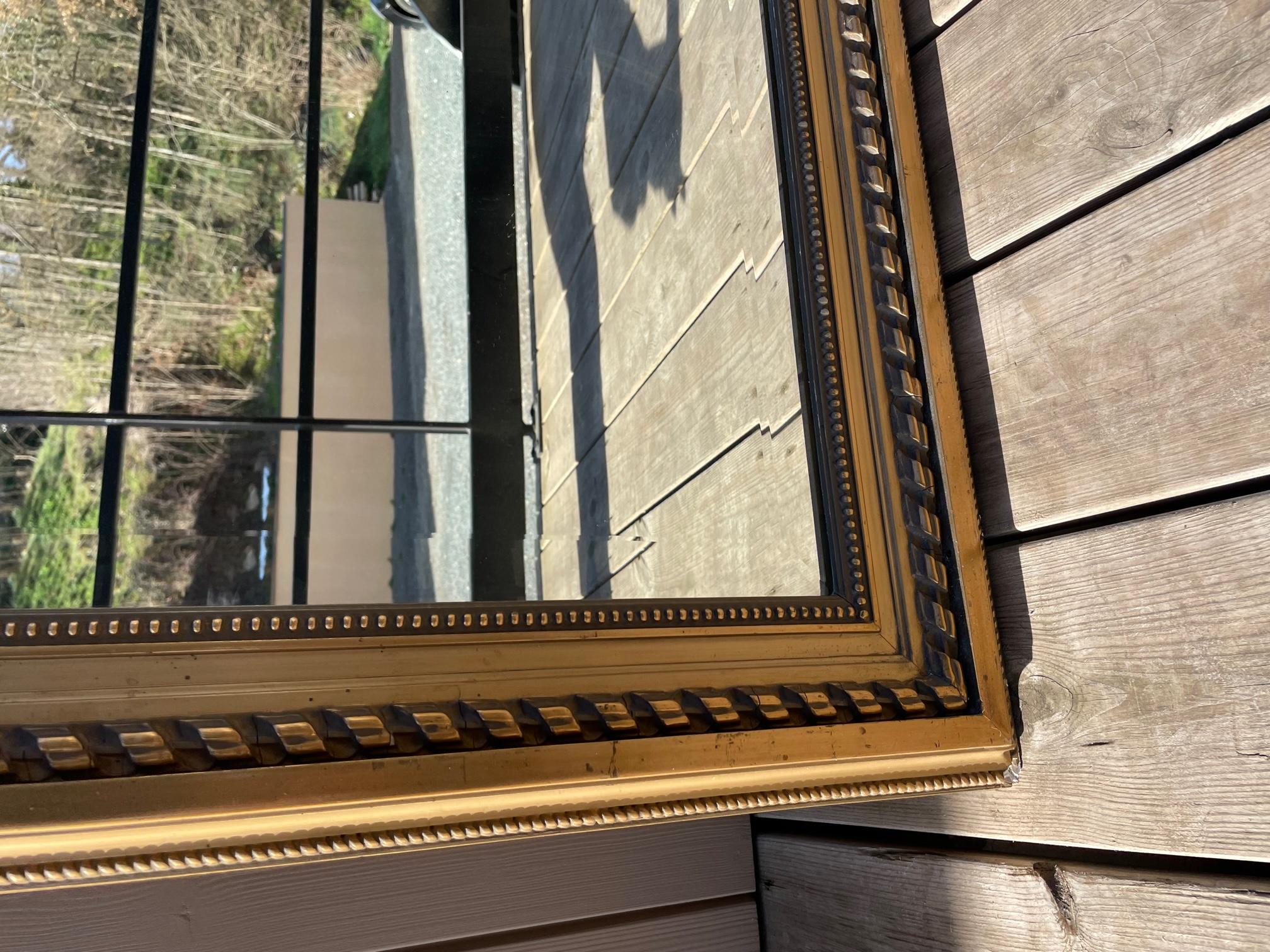 Early 20th Century French Louis XVI Style Trumeau Mirror, 1900 For Sale 3