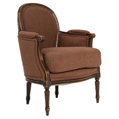Early 20th Century French Louis XVI Style Upholstered Armchair
