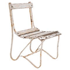 Early 20th Century French Metal Garden Chair