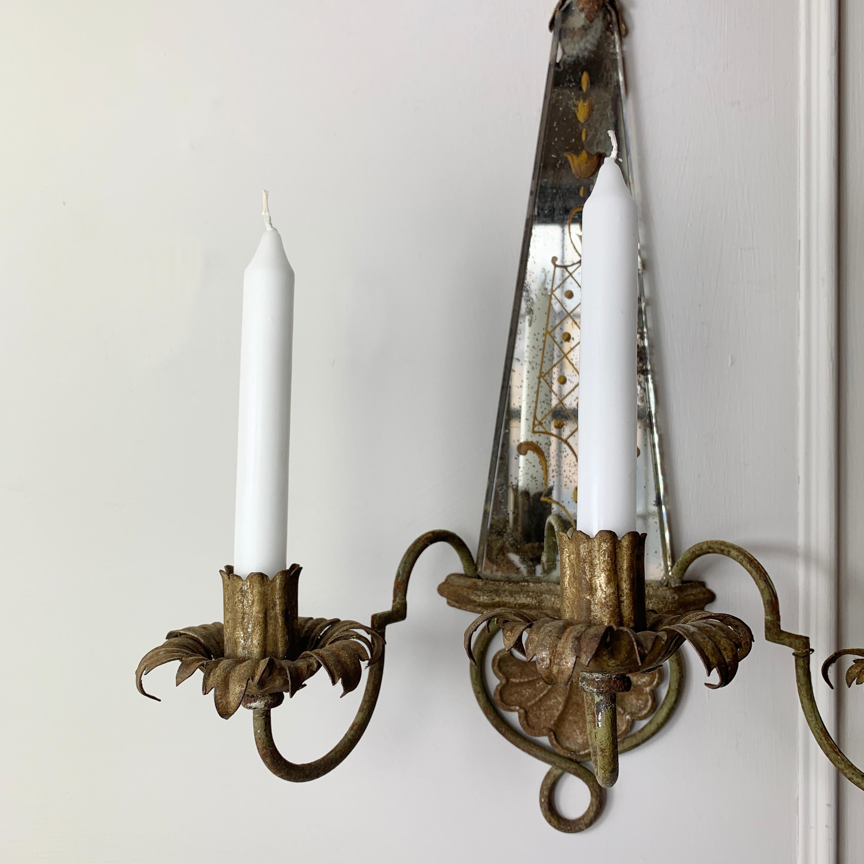 french candle sconces