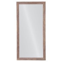 Miroir de sol à cadre moulé du début du 20e siècle.
