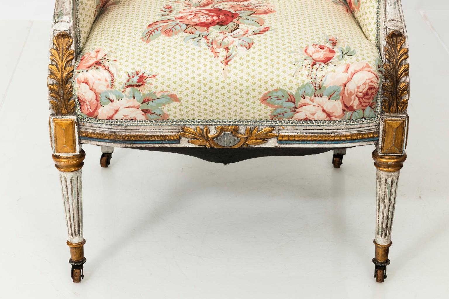 Wood Early 20th Century French Neoclassical Armchairs