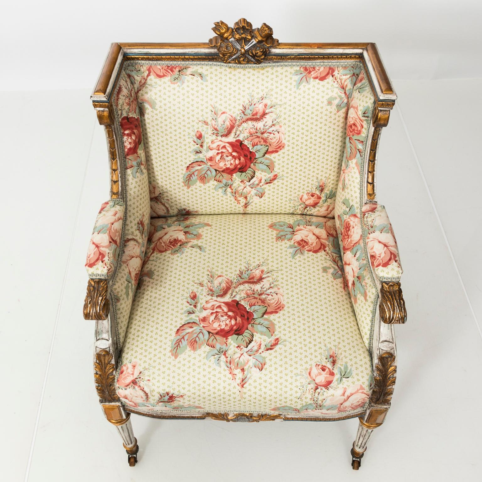 Early 20th Century French Neoclassical Armchairs 3