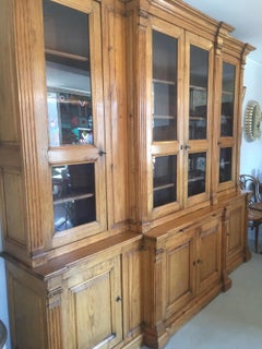 Early 20th Century French Oak Bibliotheque Bookcase, 1900s