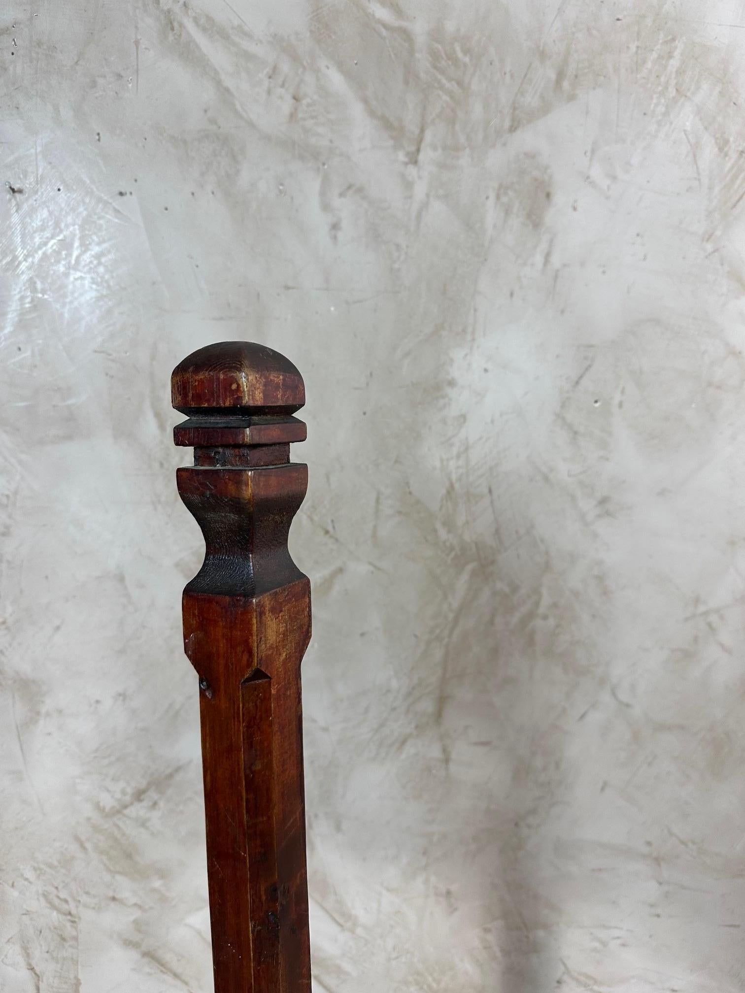 Early 20th century French Oak Bibliotheque Stepladder, 1900s For Sale 5
