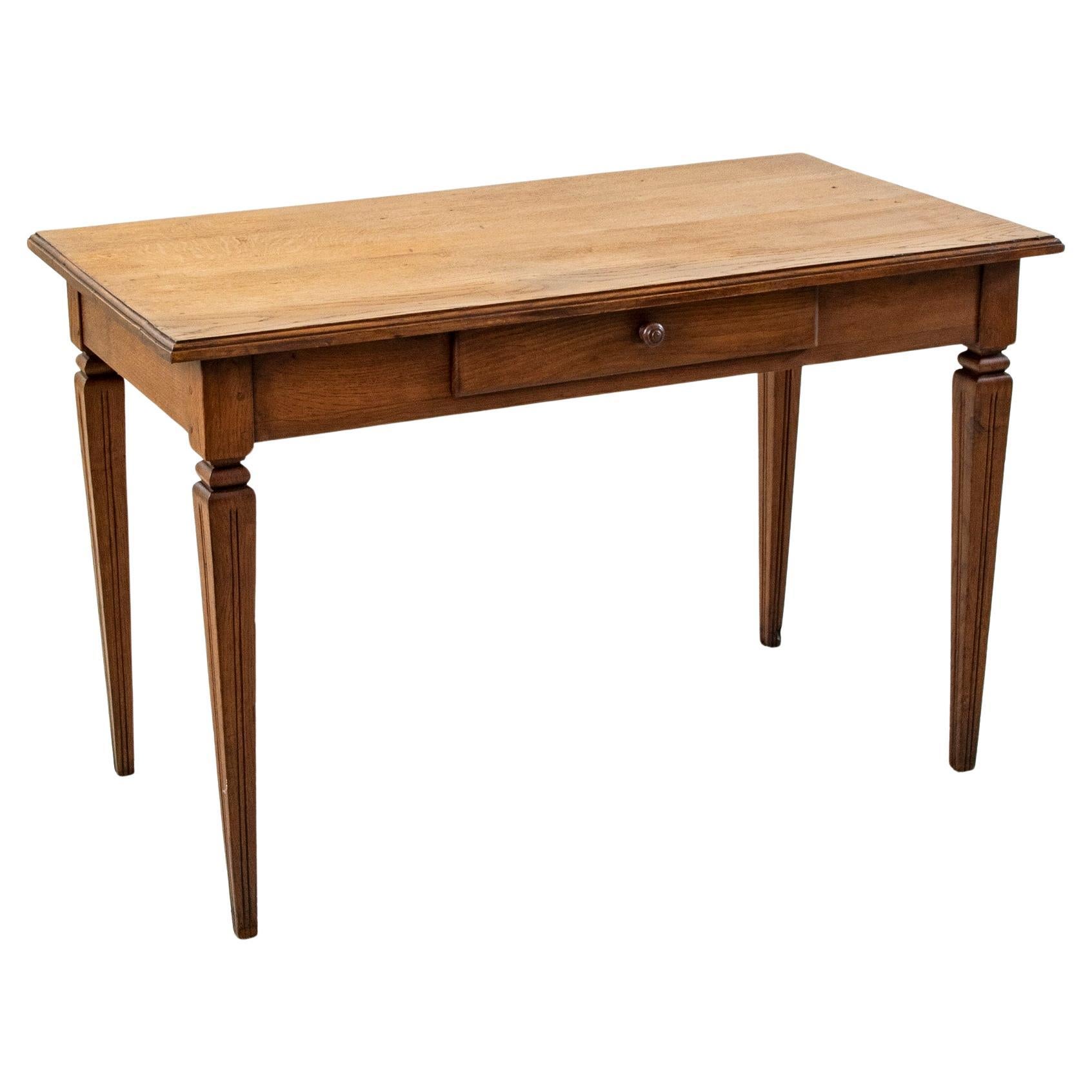 What is a desk with shelves called?