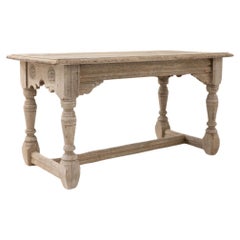 Early 20th Century French Oak Dining Table