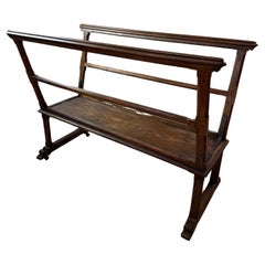 Early 20th century French Oak Posters Stand, 1900s