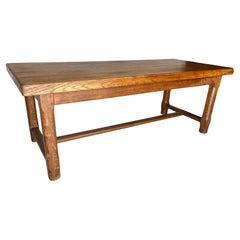 Early 20th Century French Oak Refectory Dining Table