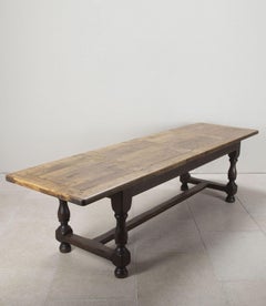 Early 20th Century French Oak Refectory Table