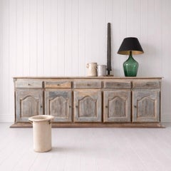 Early 20th Century French Oak Sideboard