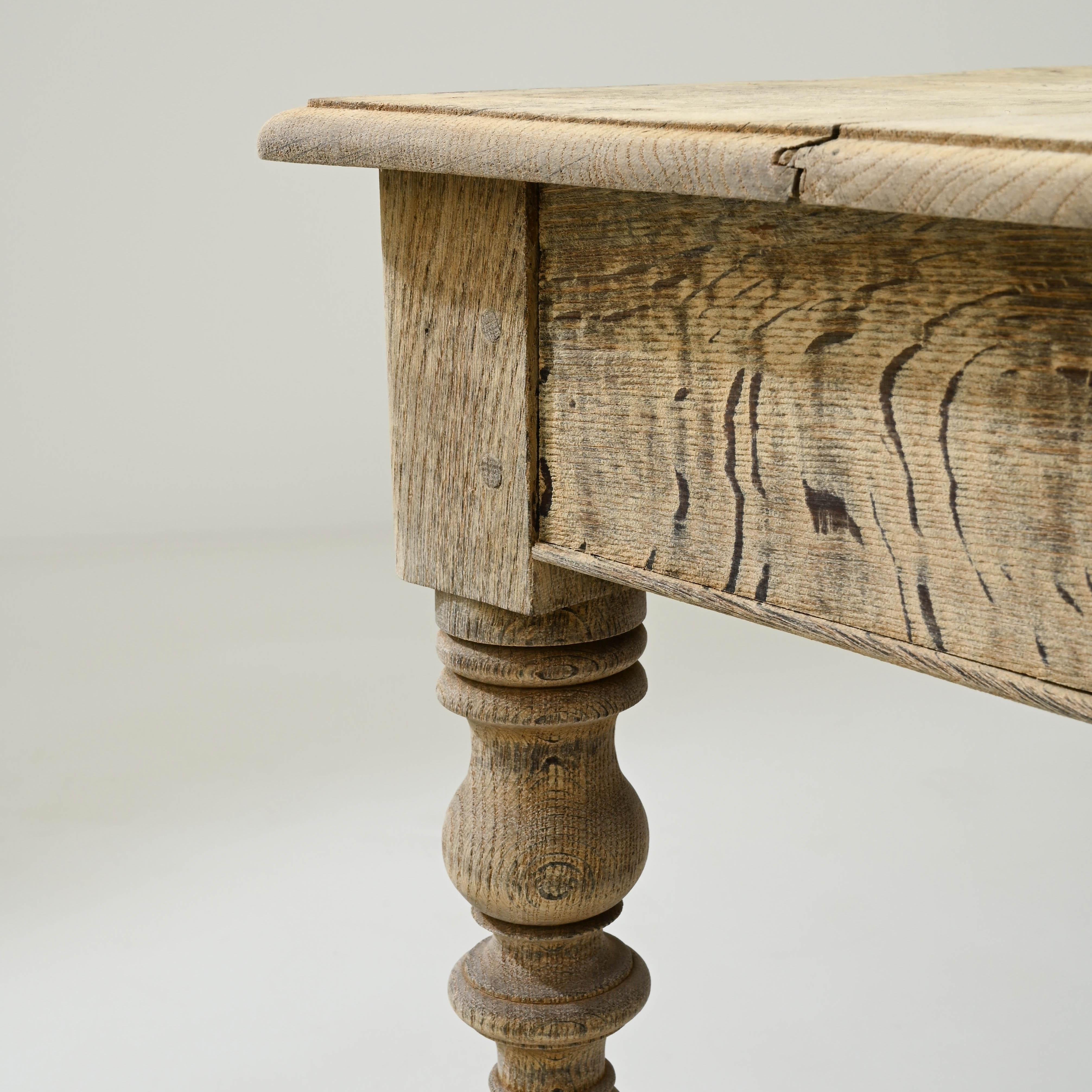 Early 20th Century French Oak Table 7