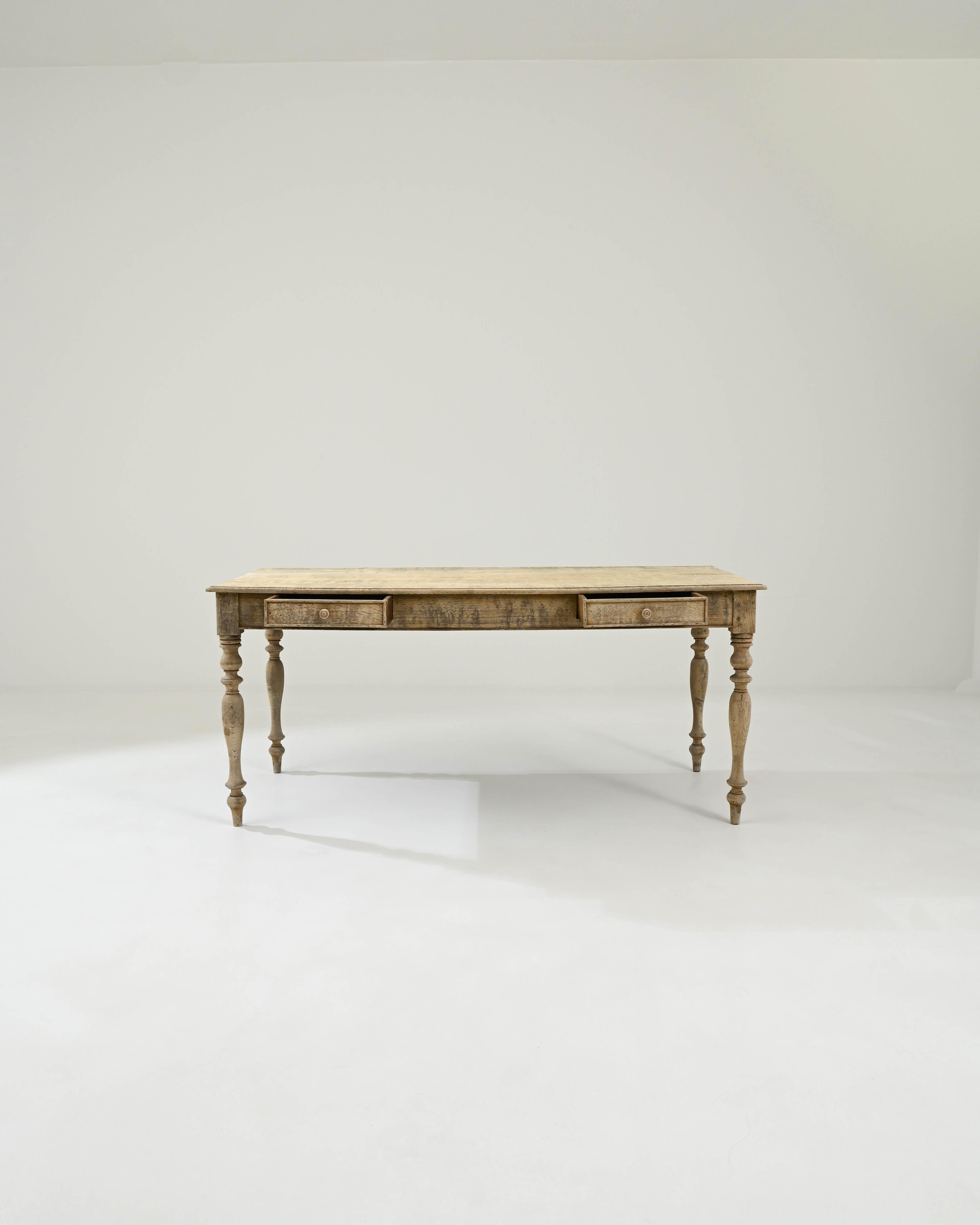 French Provincial Early 20th Century French Oak Table