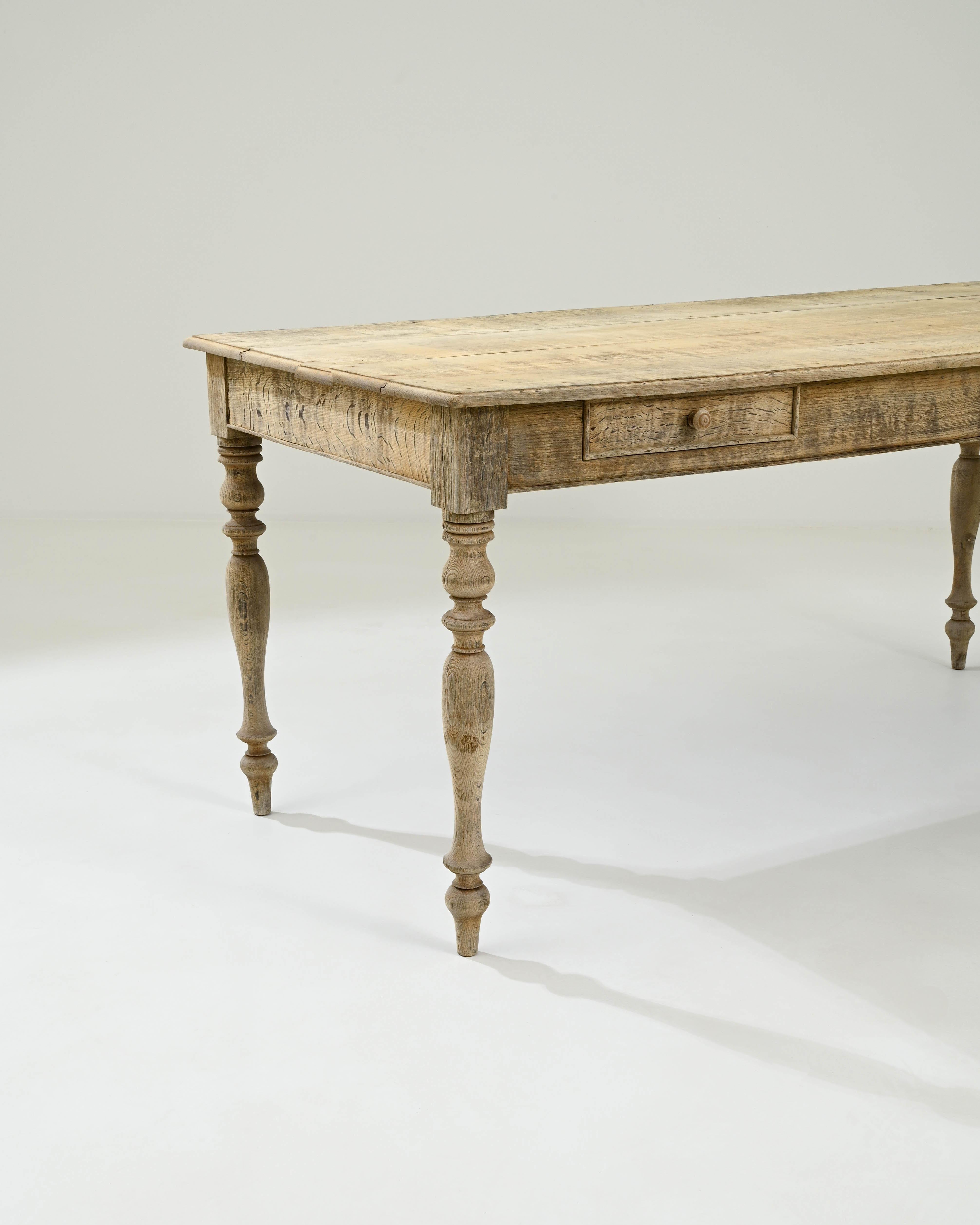 Early 20th Century French Oak Table 3