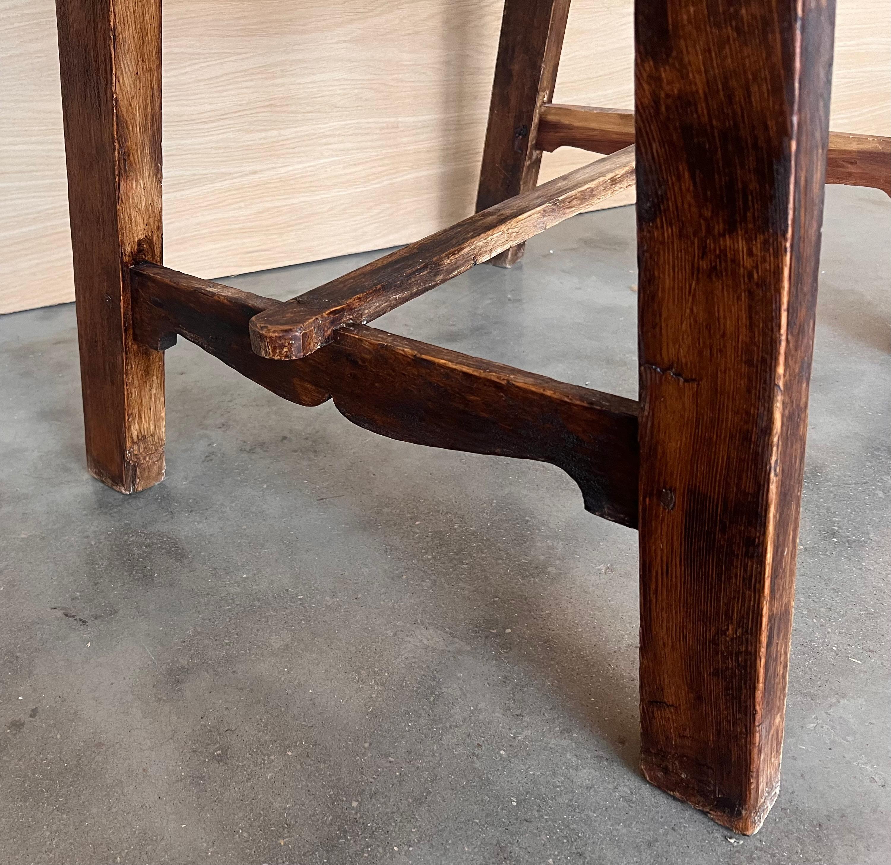 Table de travail française du début du 20e siècle avec un tiroir, années 1920 en vente 5
