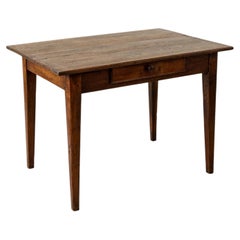 Early 20th Century French Oak, Writing Table, Game Table, or Breakfast Table