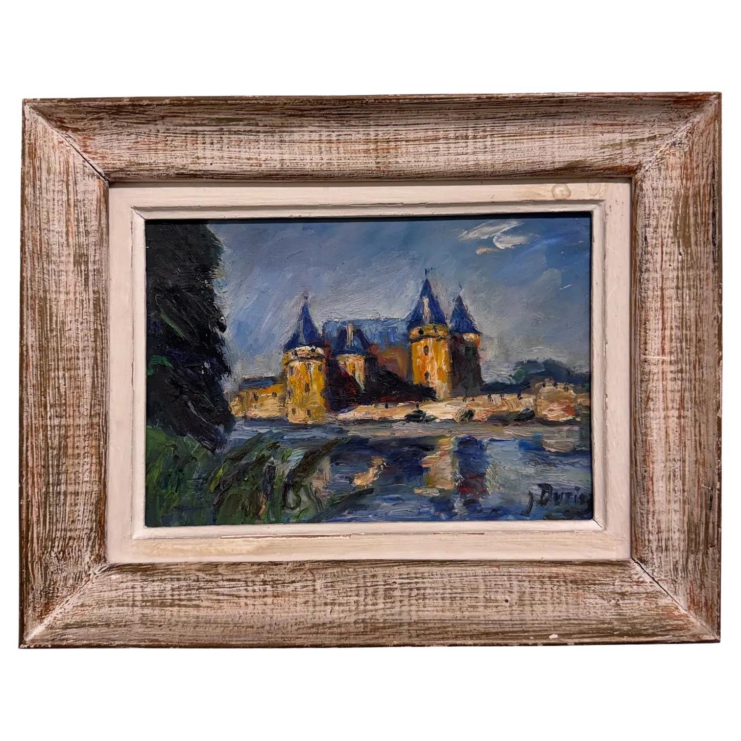Early 20th Century French Oil on Canvas For Sale
