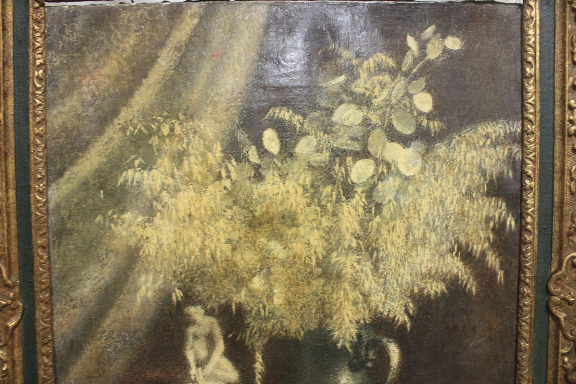 Early 20th Century French Oil Painting For Sale 2
