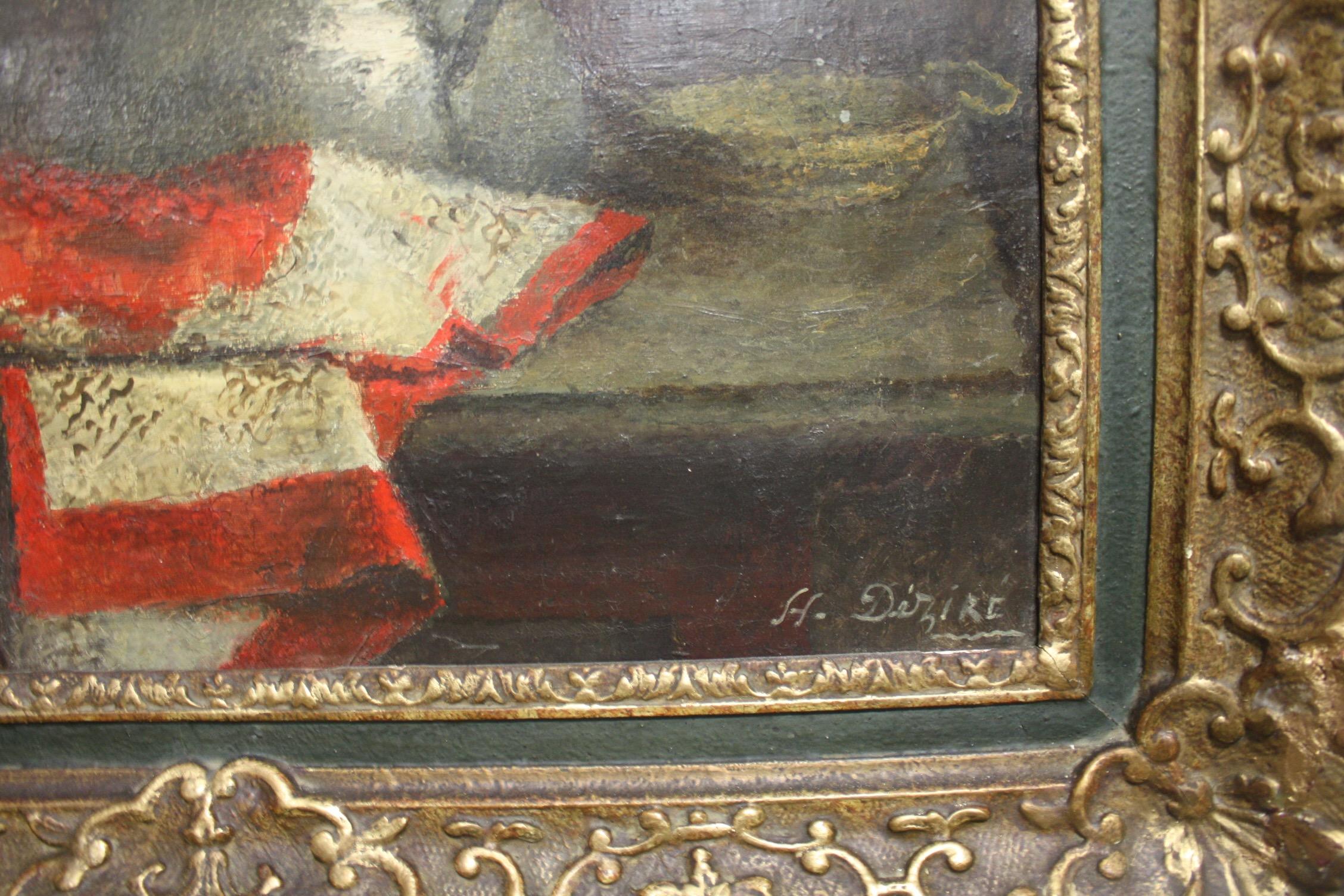 Early 20th Century French Oil Painting For Sale 3