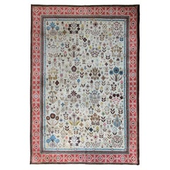 Early 20th Century French Oushak-Style Rug